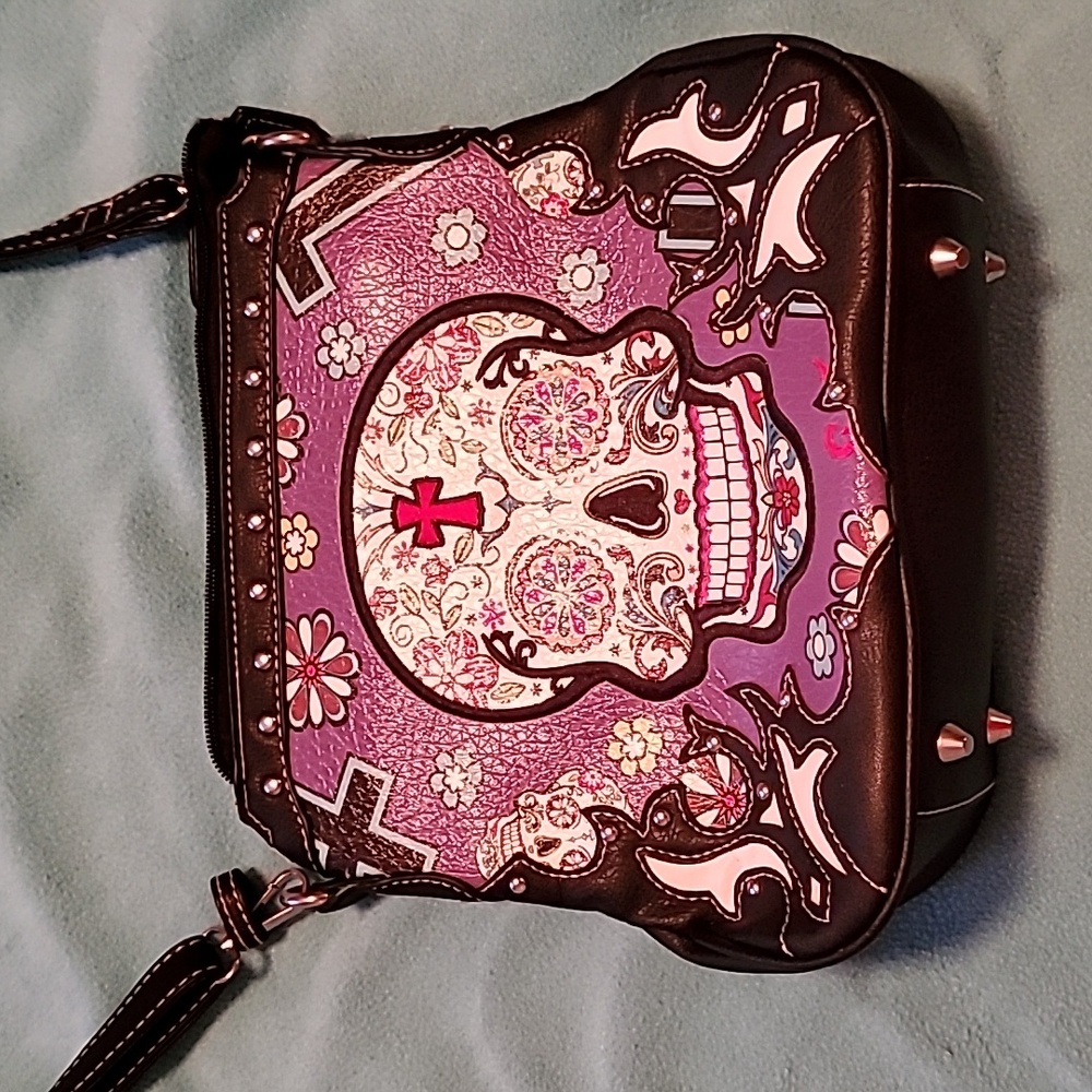 Cowgirl Trendy skull purse